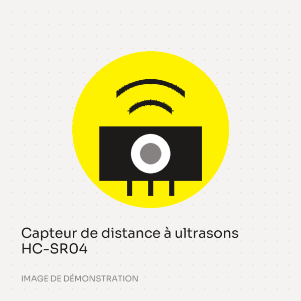 Capteur de distance à ultrasons HC-SR04