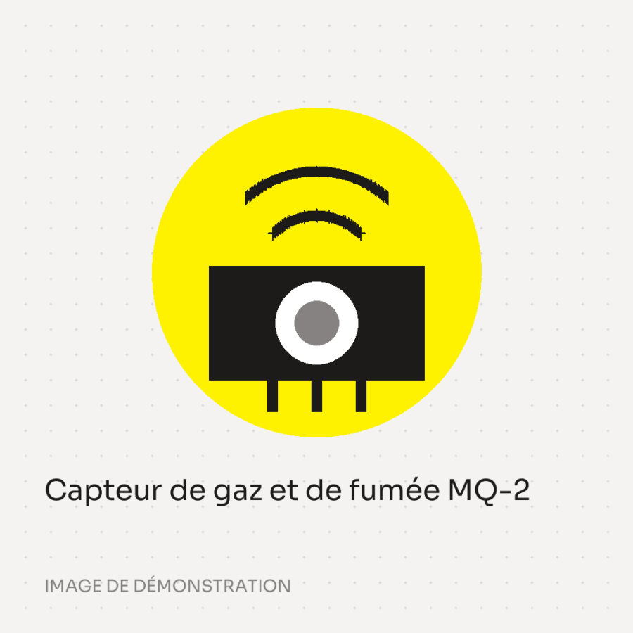 Capteur de gaz et de fumée MQ-2