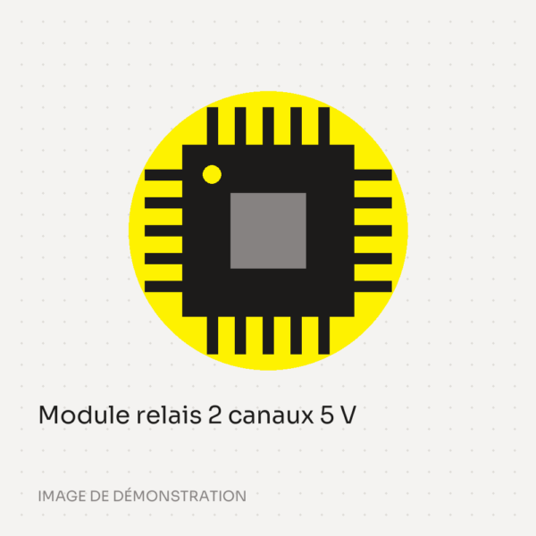 Module relais 2 canaux 5 V