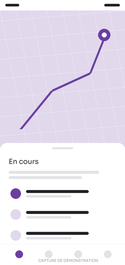 Application d’information citoyenne, capture 1